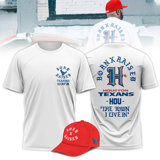 Born x Raised Texans Training Camp Limited Edition T-Shirt